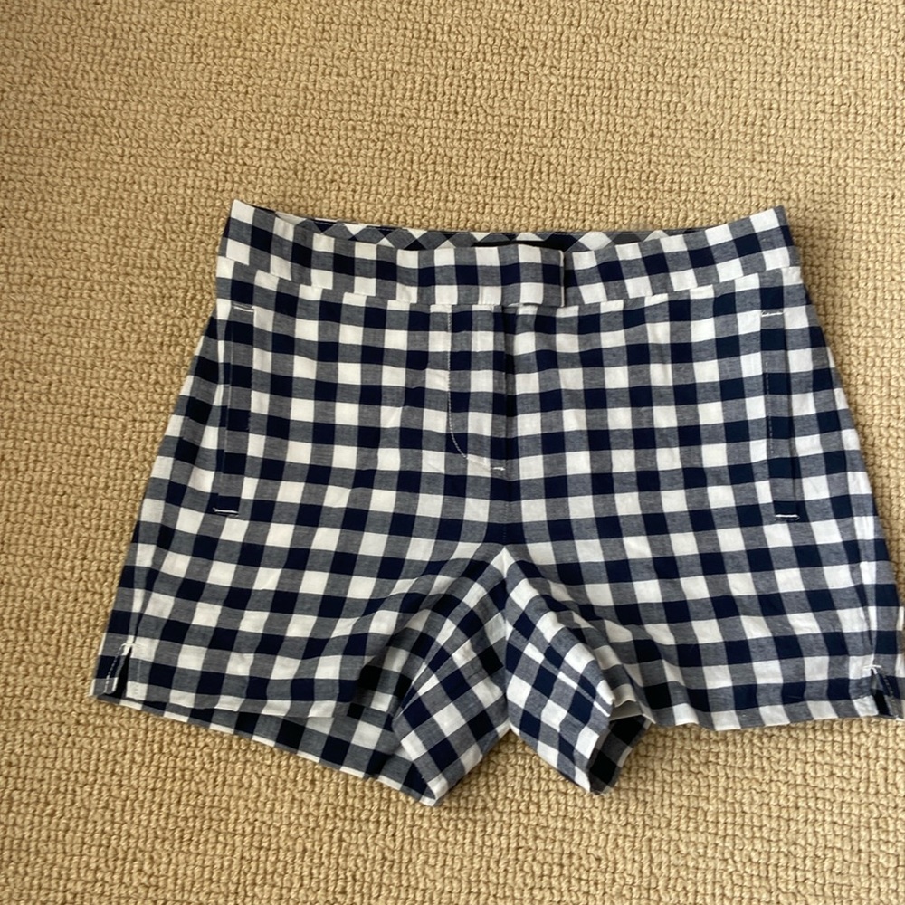 JCrew Gingham Shorts